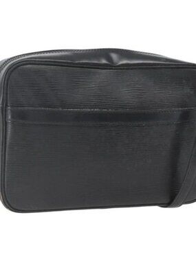 LOUIS VUITTON Epi Trocadero 27 Shoulder Bag Black M52312 LV Auth 166418A